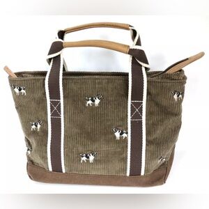 Vintage LL Bean Springer Spaniel Tote